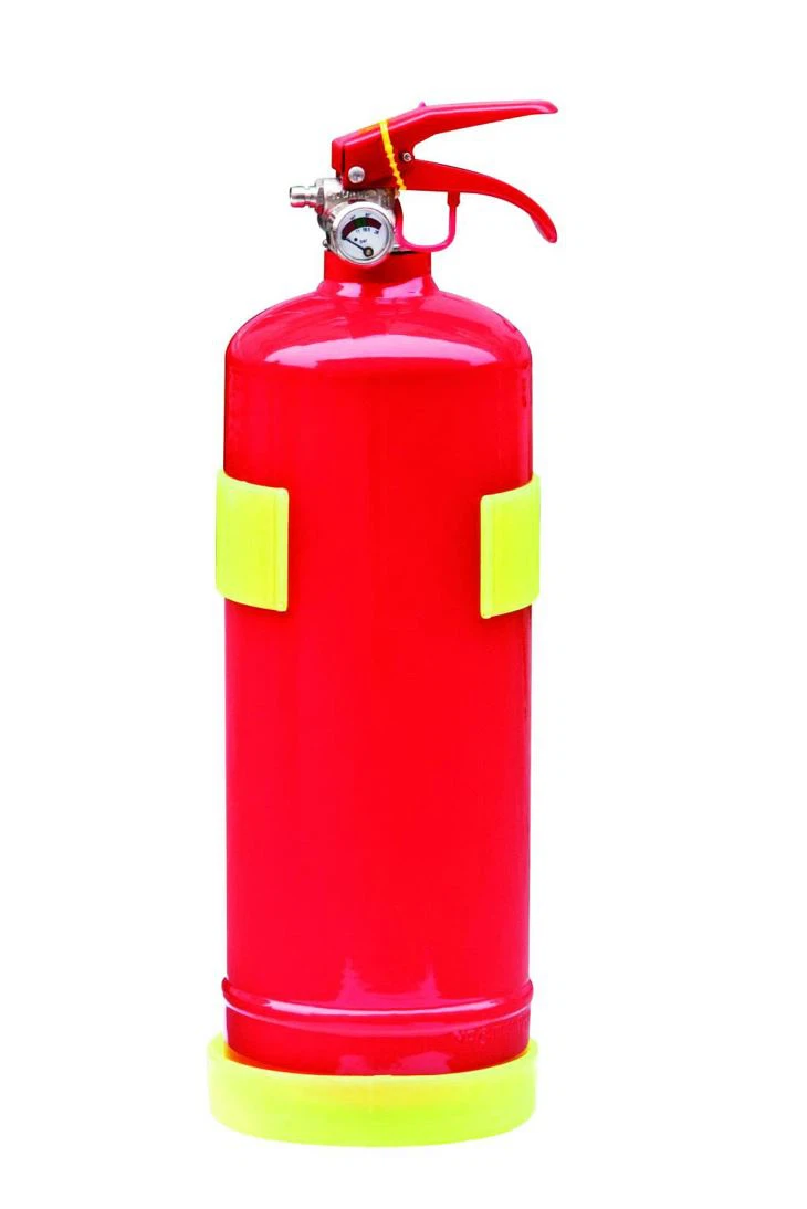 Welche Materialien werden in einem Feuerlöscher verwendet?